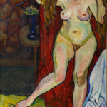 Suzanne Valadon – Nudo che si pettina.1916. Olio su cartone