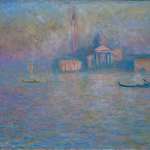 Claude Monet. San Giorgio Maggiore, Venezia, dopo il tramonto, 1908 olio su tela, cm. 59,2 x 81,2. Cardiff, Amgueddfa Cymru – National Museum Wales