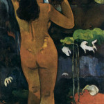 La Luna e la Terra, 1893. olio su tela, 112 x 61 cm