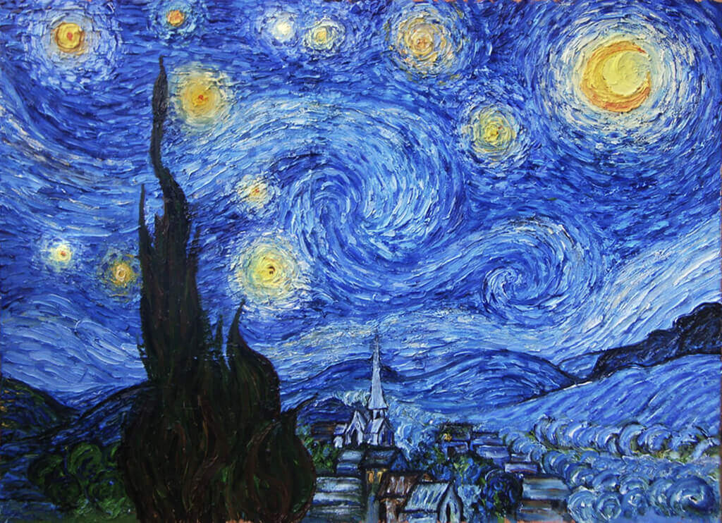 Mixtura: #QUADRI / Vincent Van Gogh (1853-1890)  Starry night van gogh,  Vincent van gogh, Starry night art