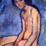 Amedeo_Modigliani_Nudo_seduto_1909