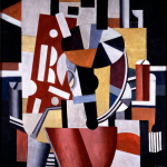 Fernand Legér. Il tipografo, 1917 – 18, olio su tela, cm. 130 x 97