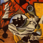 Juan-Gris-Pears-and-grapes-on-a-table