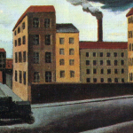 Mario Sironi. Paesagagio urbano con camion, 1921