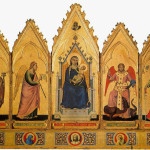 Giotto. Polyptych of Bologna, 1332 – 1334 ca. Tempera and gold on wood, from the Rocca di Galliera. National Picture Gallery, Bologna