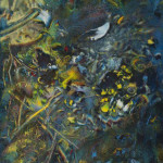 Apparizione, olio su tavola, 2013