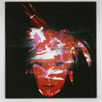 Camouflage Self-Portrait, 1986. Synthetic polymer paint and silkscreen on canvas.  cm. 204.5 x 193 cm.