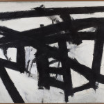 Franz Kline. Mahoning, 1956 – Olio e collage di carta su tela, 204,2×255,3 cm