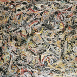 Jackson Pollock. Numero 27, 1950 – Olio su tela 124 x 269 cm-