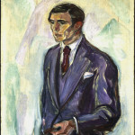 Edvard Munch. Leopold Wondt, 1916, olio su tela, cm. 100 x 72