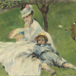 Auguste Renoir. Madame Monet e suo figlio