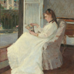 Berthe Morisot. La sorella dell’artista alla finestra, 1869, olio su tela