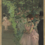 Edgar Degas. Ballerine dietro le quinte, 1876-1883, Olio su tela