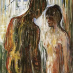 Edvard Munch.  Amore e psiche,  1907