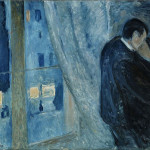 Edvard Munch. Bacio alla finestra, 1892