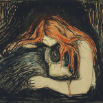 Edvard Munch. Vampiro, 1893-1894