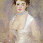 Pierre Auguste Renoir. Madame Henriot, 1876 ca