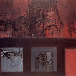 I loculi, 1962, olio su tela, cm. 130×200