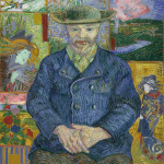 Vincent van Gogh. Ritratto di Pere Tanguy, 1887-88. Musée Rodin, Parigi