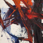 Kazuo-Shiraga-Shihisei-happinada-1961-olio-su-tela-cm-195 x 130