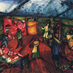 Chagall-Nascita-1912- olio su tela – 112 x 193 cm