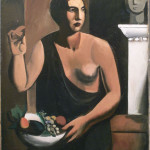 Mario Sironi. Venere, Nudo con fruttiera, 1923