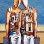 Giorgio-de-Giorgio-de-Chirico-Archeologi-1968