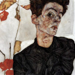 Egon-Schiele-Autoritratto-con-alchechengi-1912