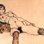 Egon-Schiele-Nudo-femminile-1914