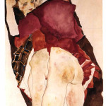 Egon-Schiele-Two-Gilrs-lovers-1911