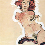 Egon_Schiele-Nudo-femminile-1910