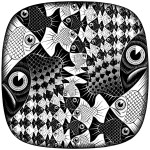 Escher-Fishes-and-Scales-1959