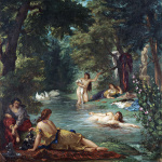 Eugène Delacroix. Bathers, 1854. Oil on canvas, cm. 92.7 x 77.5. © Wadsworth Atheneum Museum of Art, Hartford, Connecticut. The Ella Gallup Sumner and Mary Catlin Sumner   Collection Fund, 1952